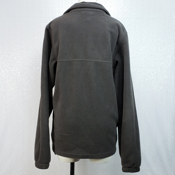Columbia Gray Zipper Jacket sz Small - Picture 3 of 8